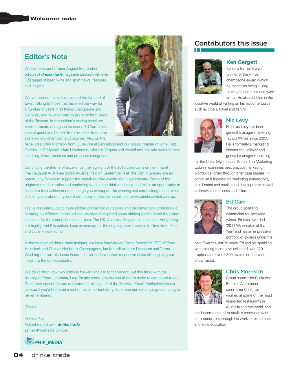 Drinks Trade Preview Pages