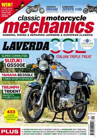 Classic Motorcycle Mechanics issue September 2013