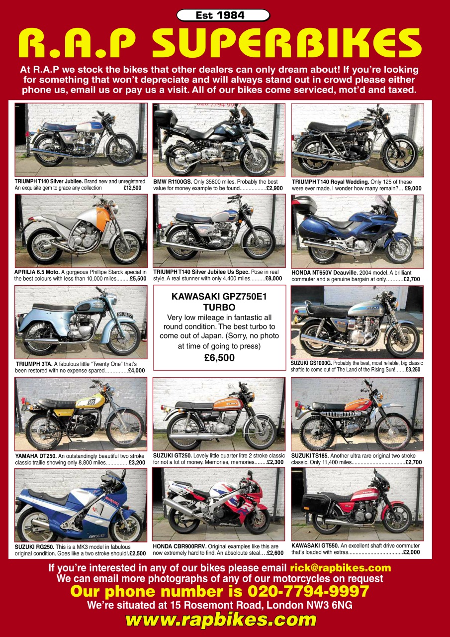 Classic Motorcycle Mechanics Preview Pages