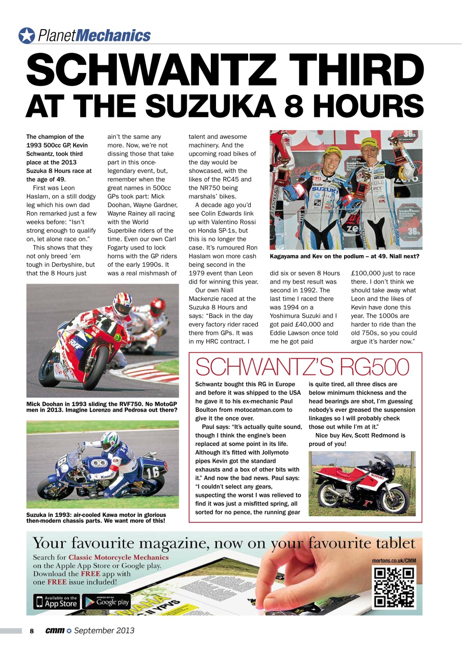 Classic Motorcycle Mechanics Preview Pages