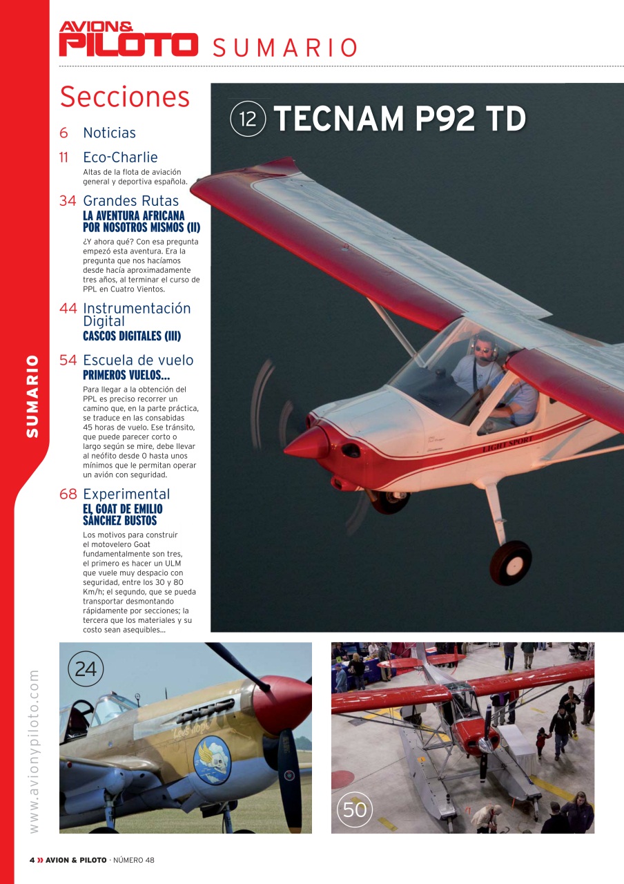 Revista Avion & Piloto Preview Pages