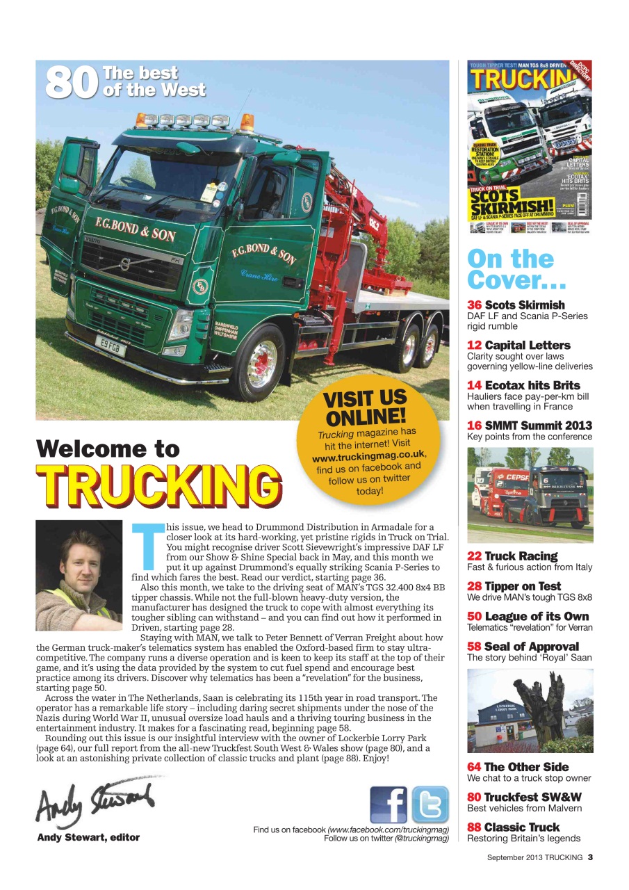 Trucking Magazine Preview Pages