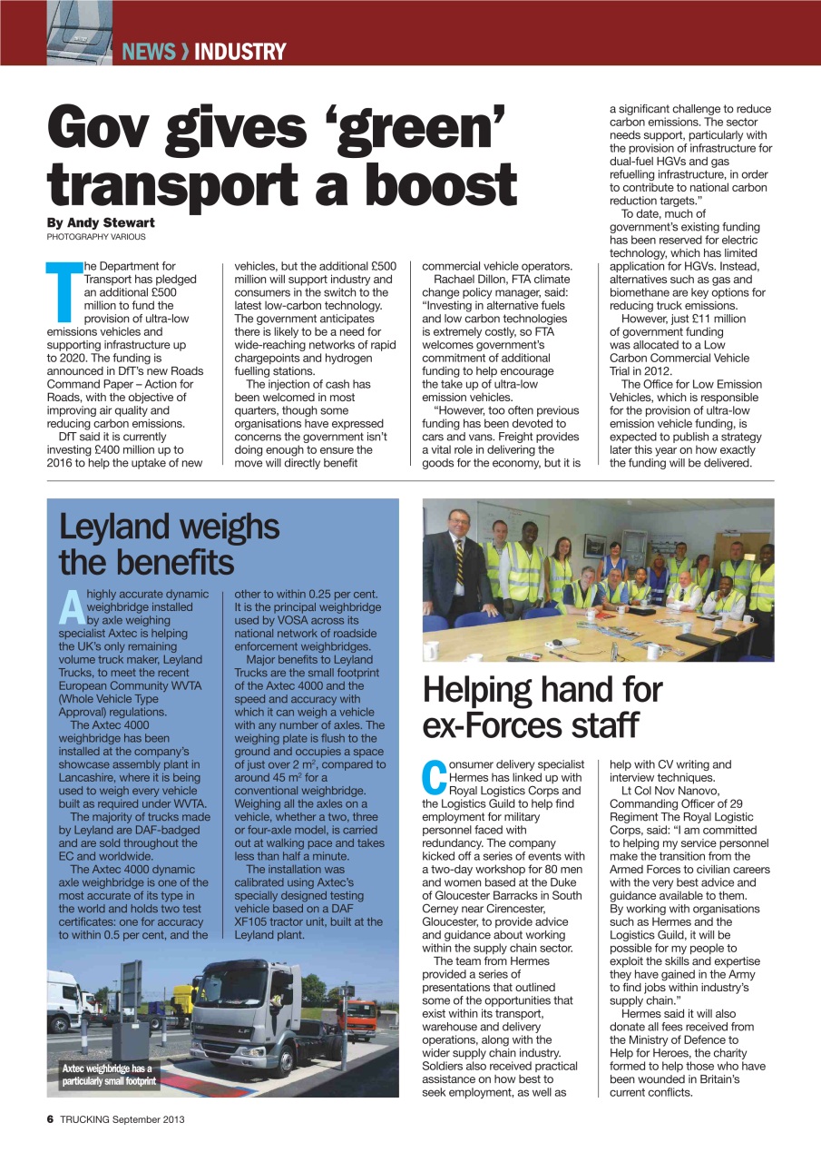 Trucking Magazine Preview Pages