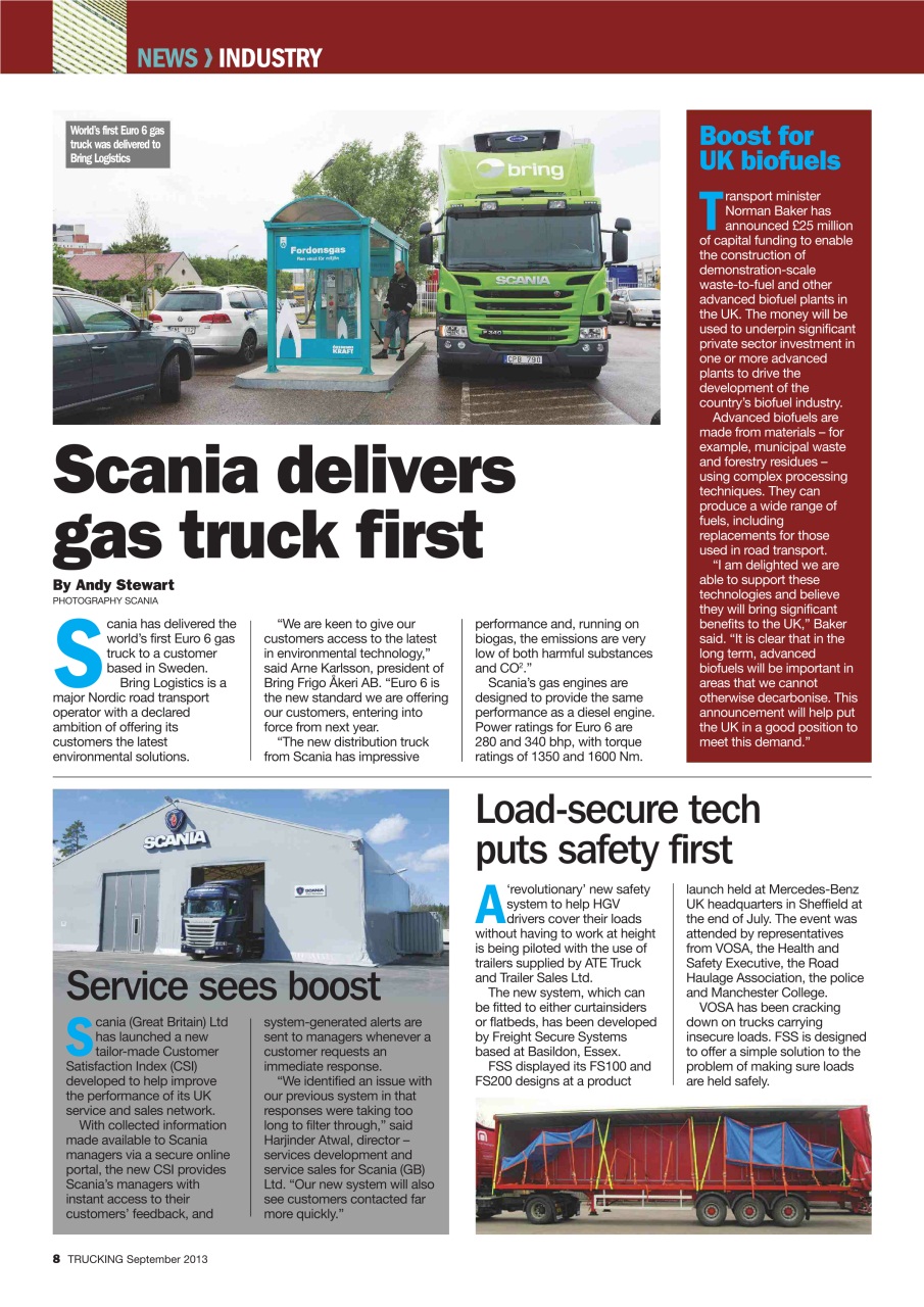 Trucking Magazine Preview Pages