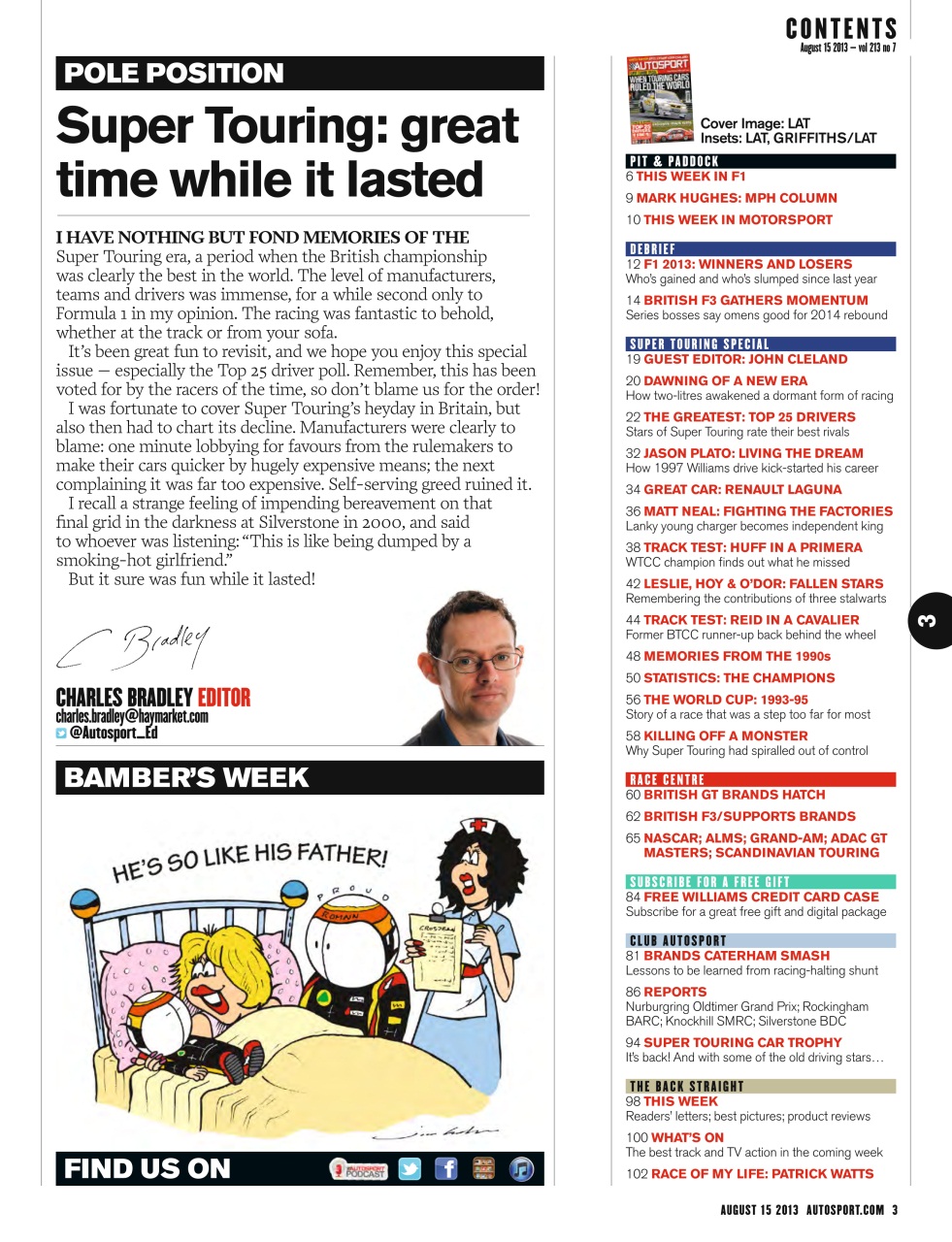 Autosport Preview Pages