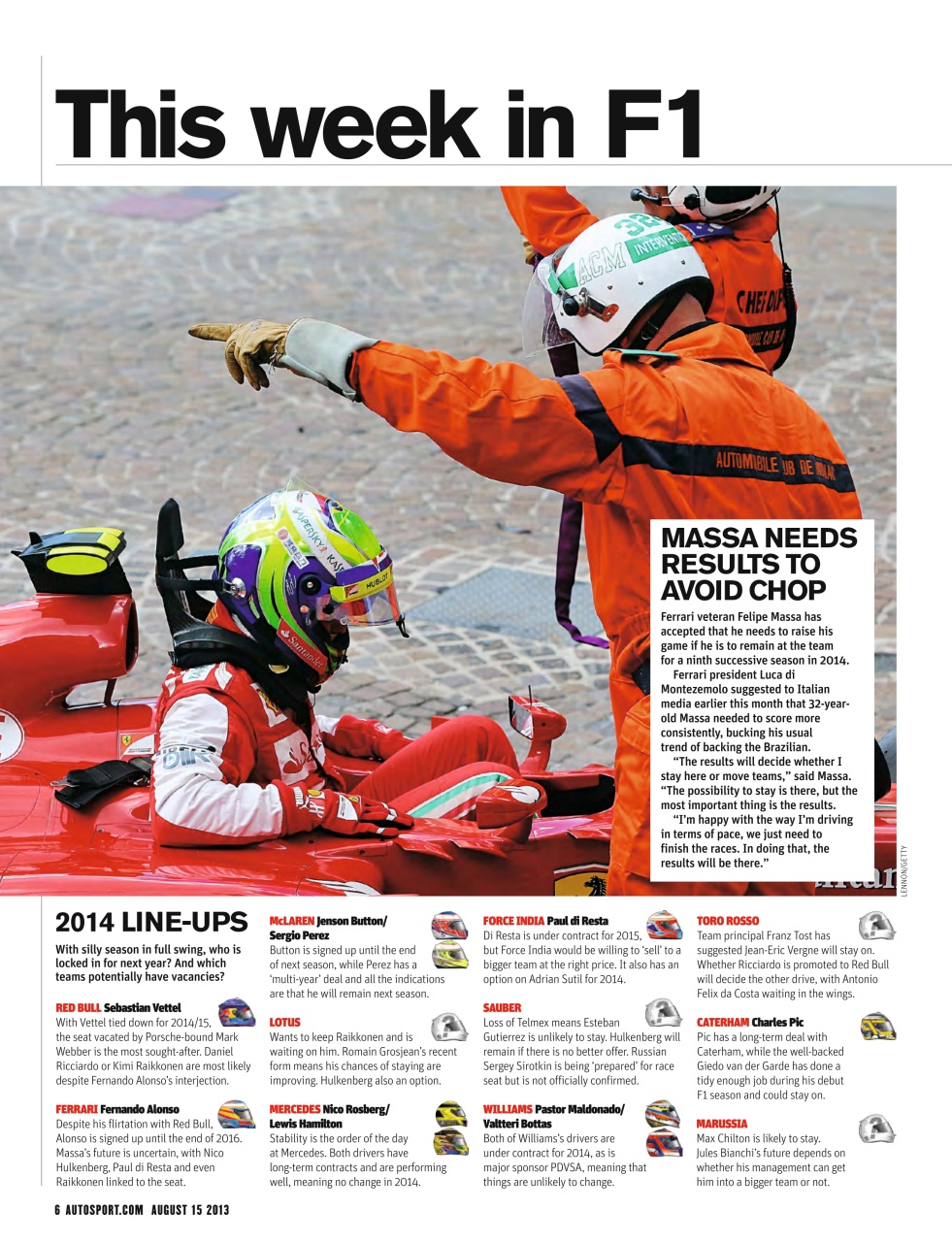 Autosport Preview Pages