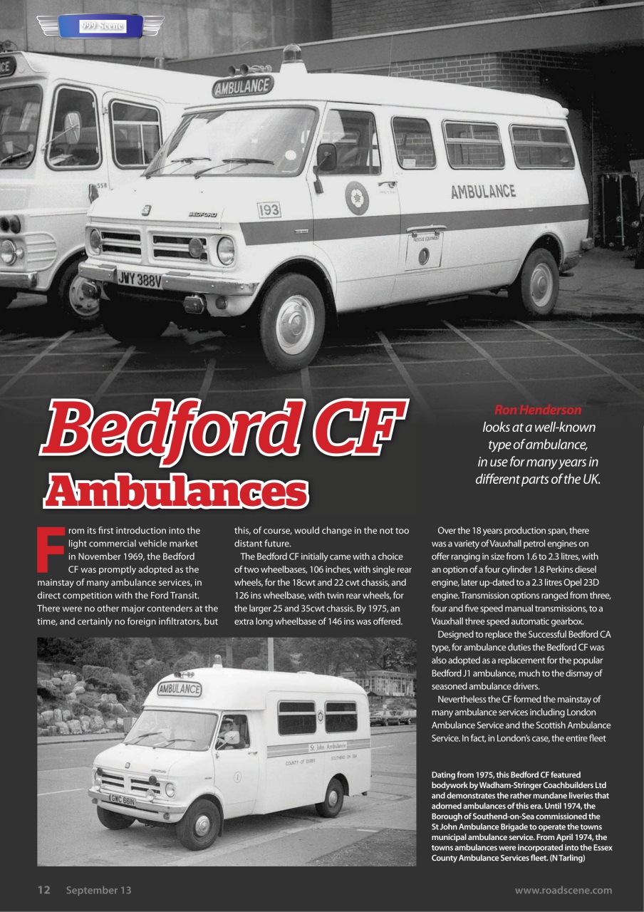 Vintage Roadscene Preview Pages