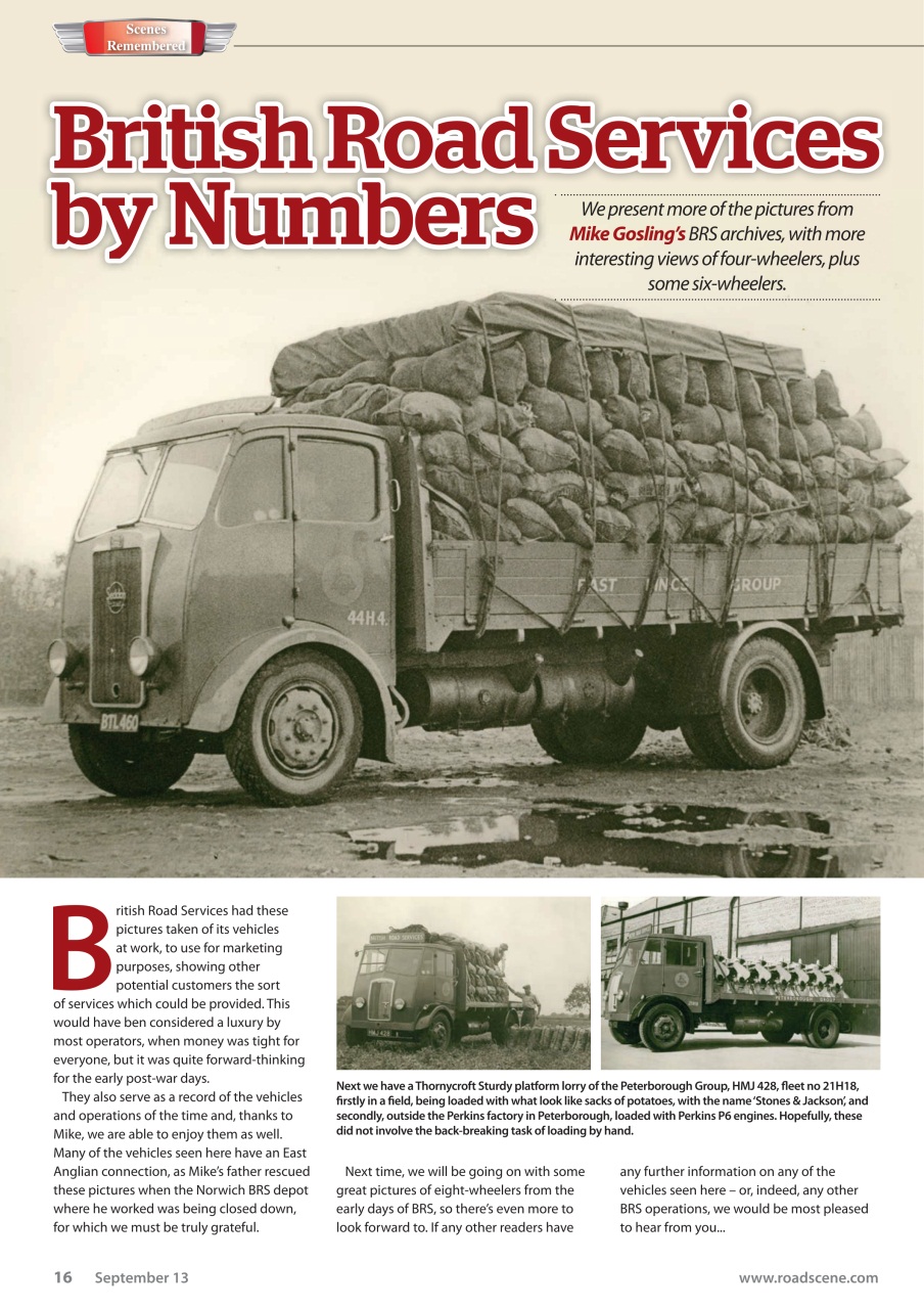 Vintage Roadscene Preview Pages
