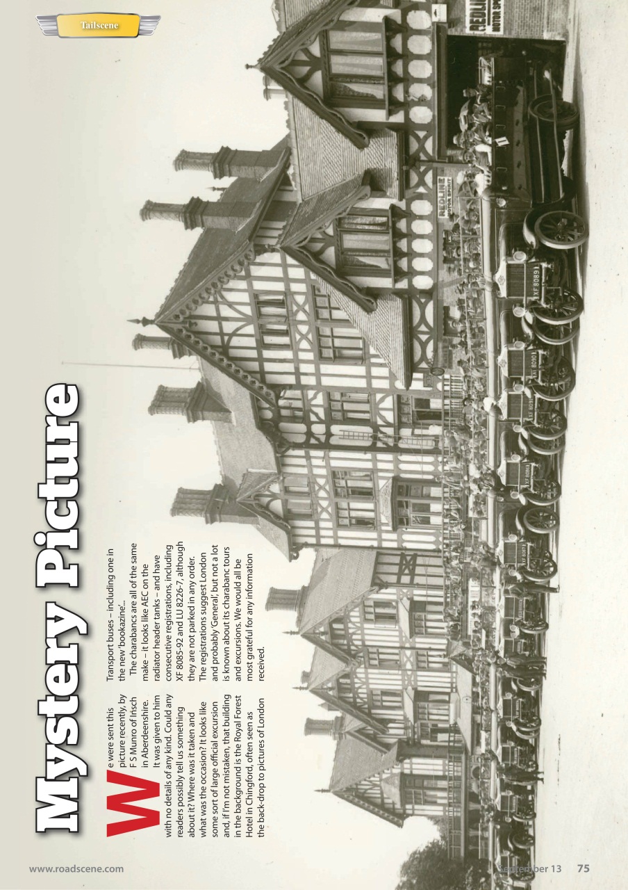 Vintage Roadscene Preview Pages