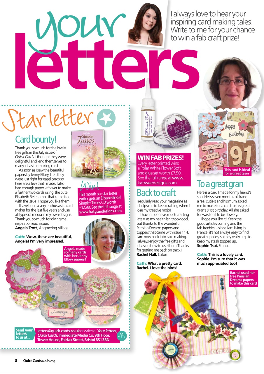 Quick Cards Made Easy Preview Pages