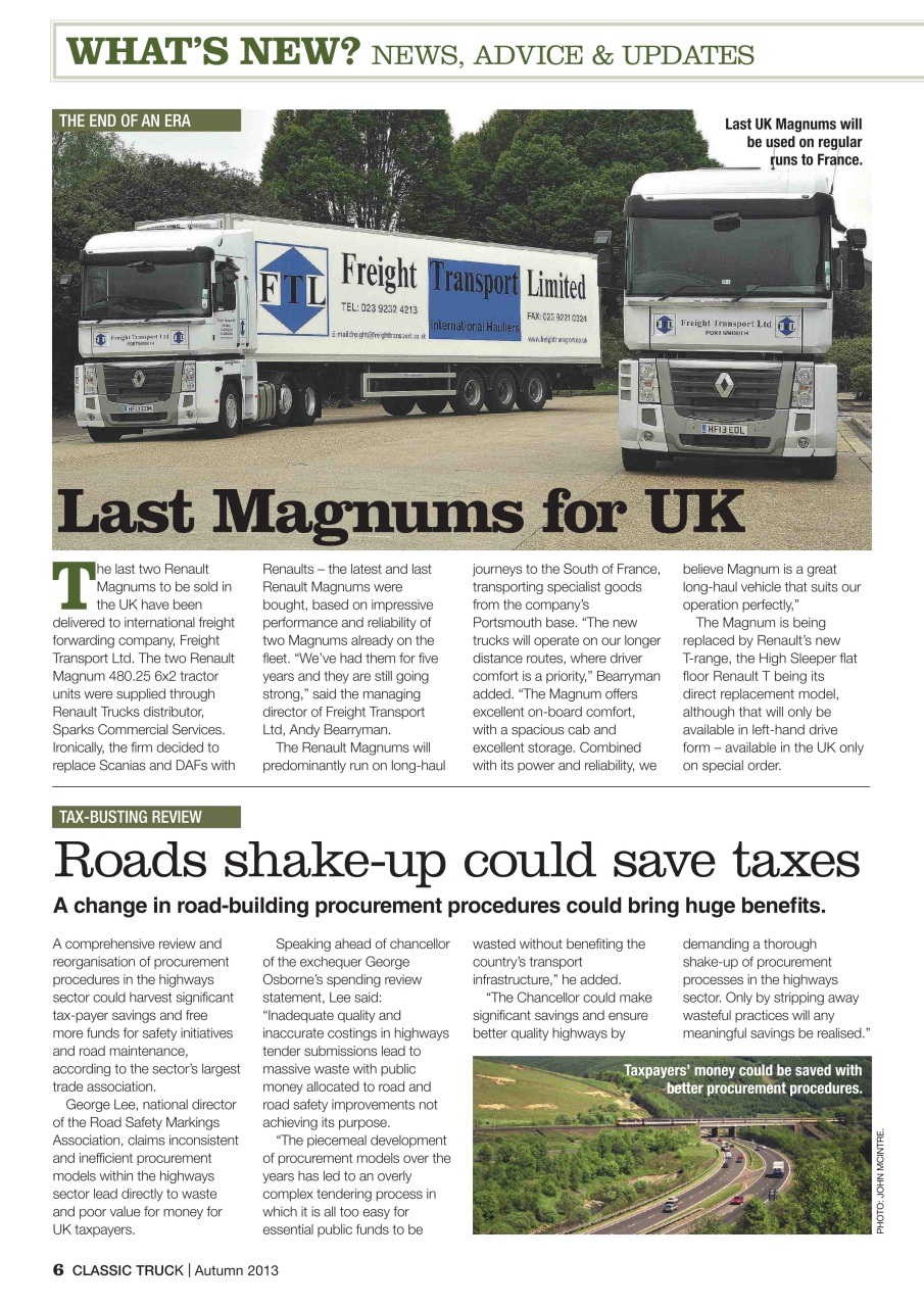 Classic Truck (OLD) Preview Pages