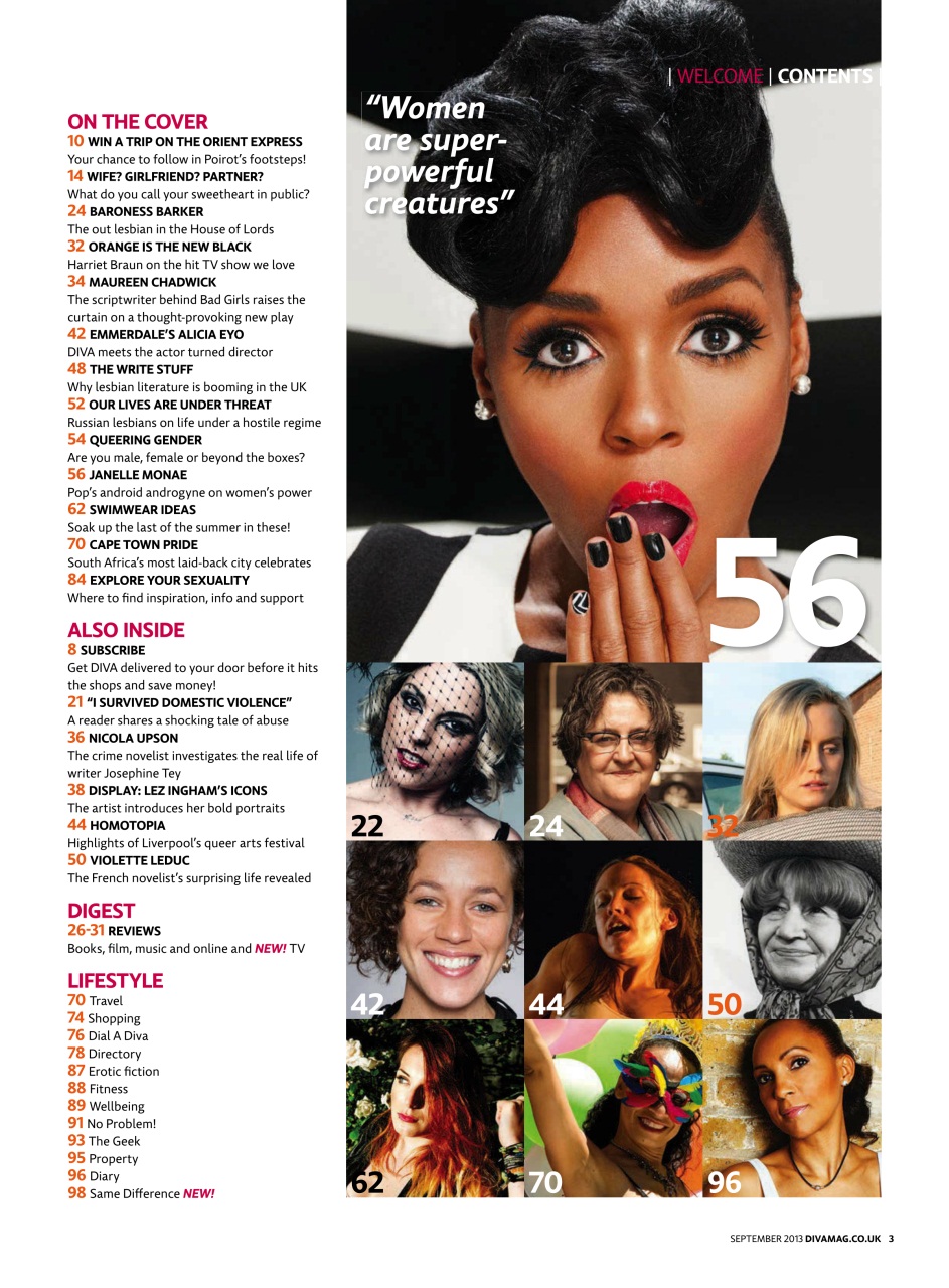 DIVA Magazine Preview Pages