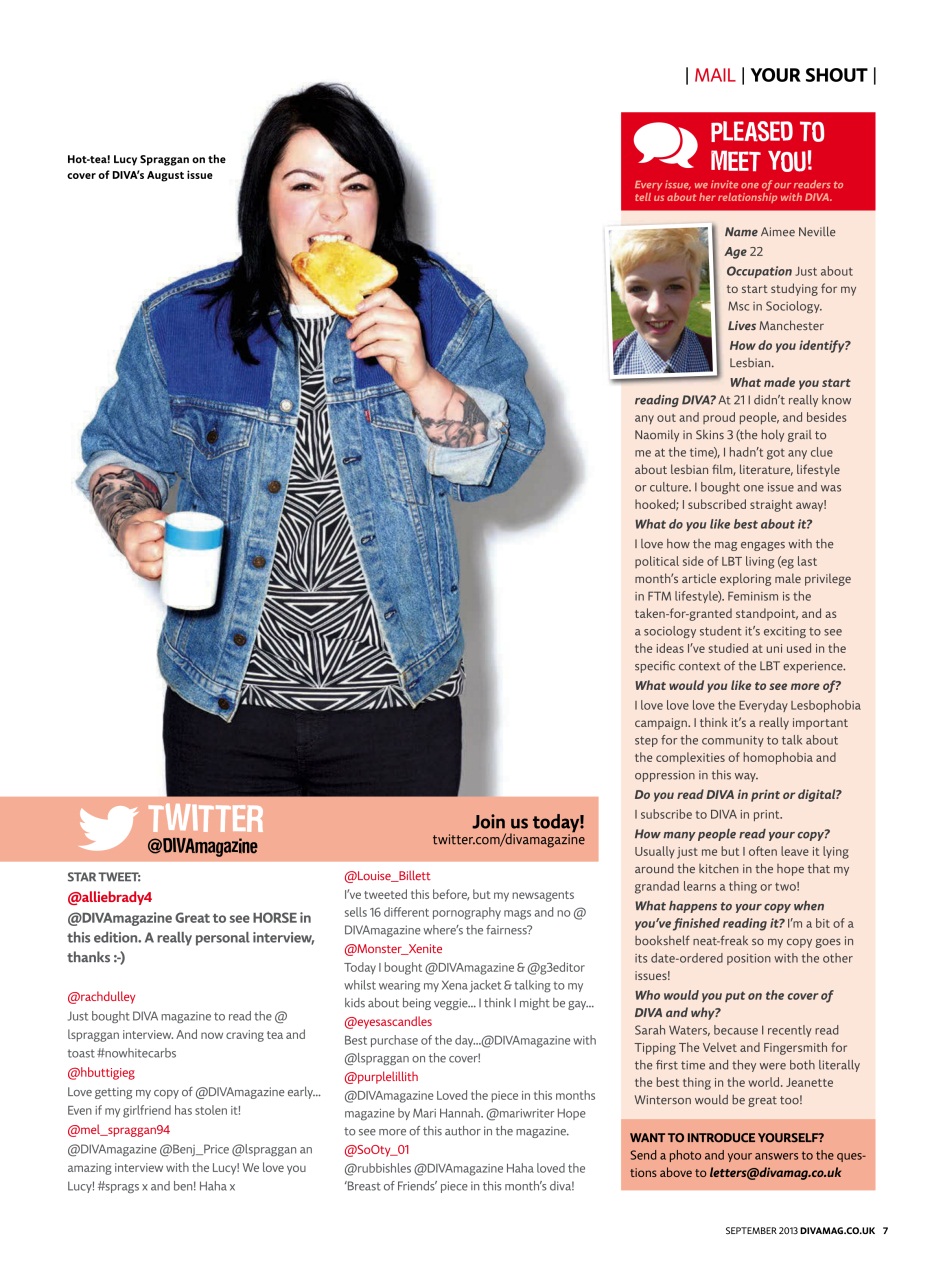 DIVA Magazine Preview Pages