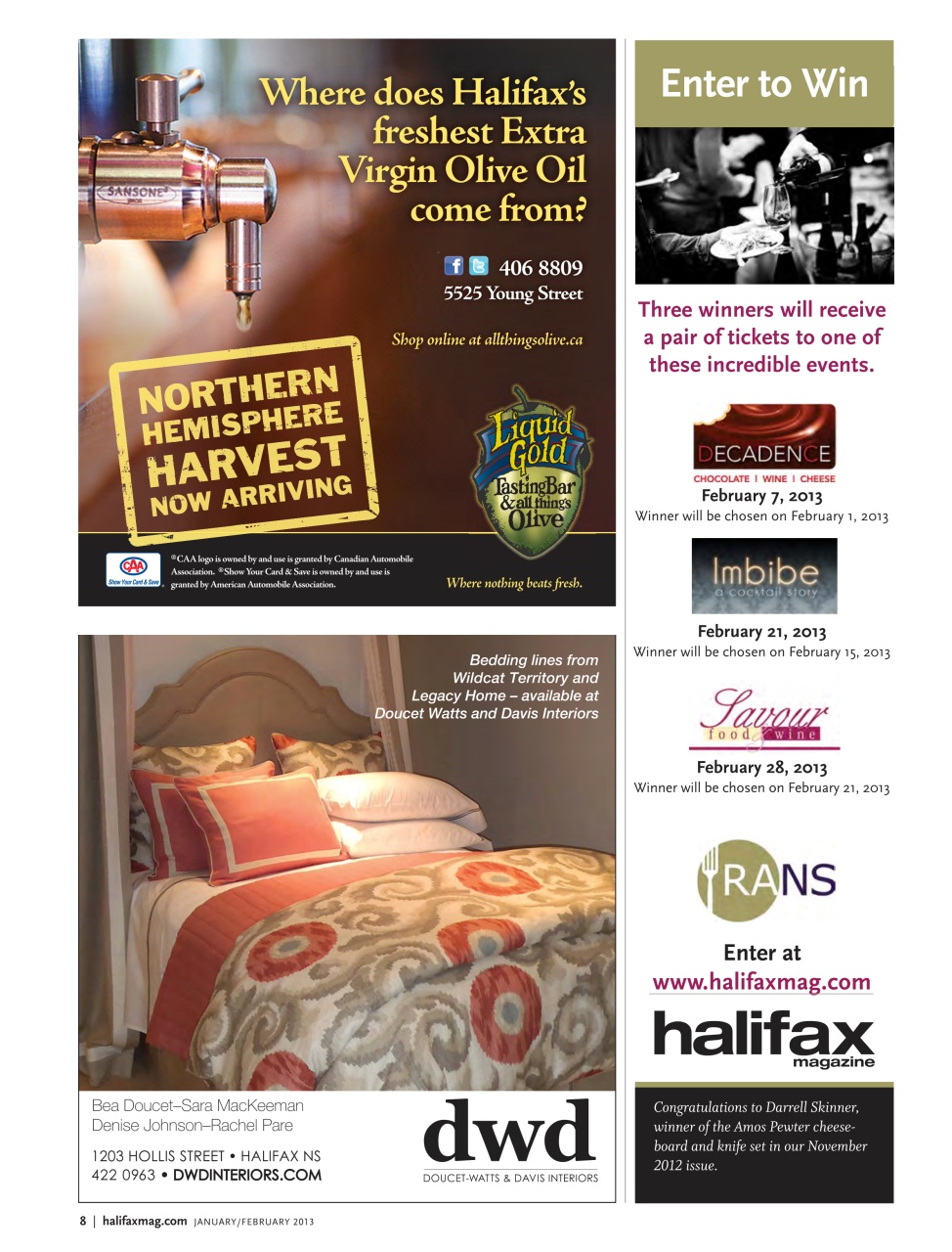 Halifax Magazine Preview Pages