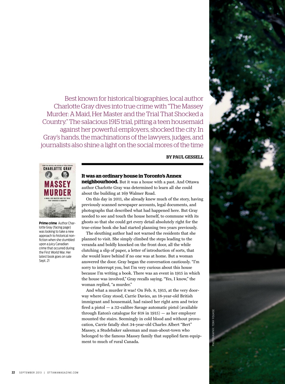 Ottawa Magazine Preview Pages