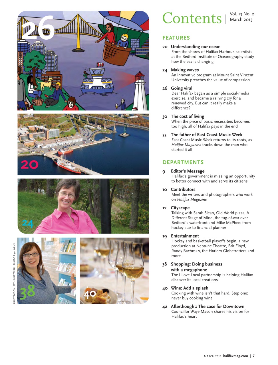 Halifax Magazine Preview Pages