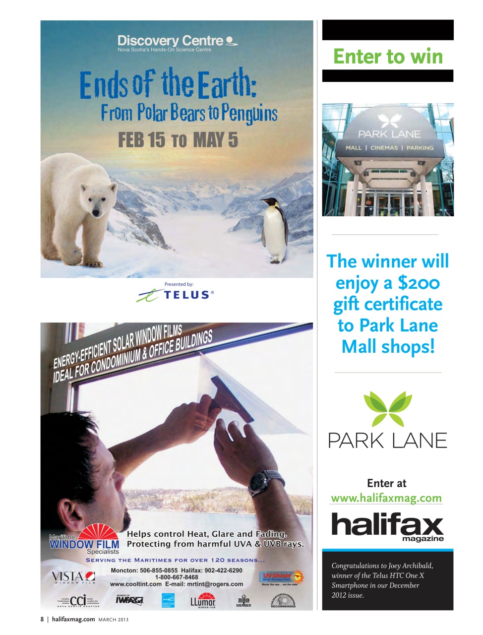 Halifax Magazine Preview Pages