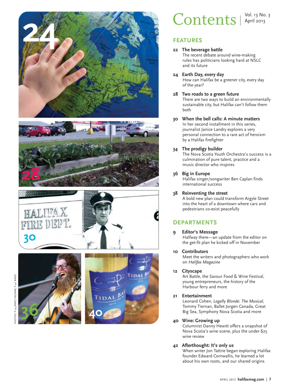 Halifax Magazine Preview Pages