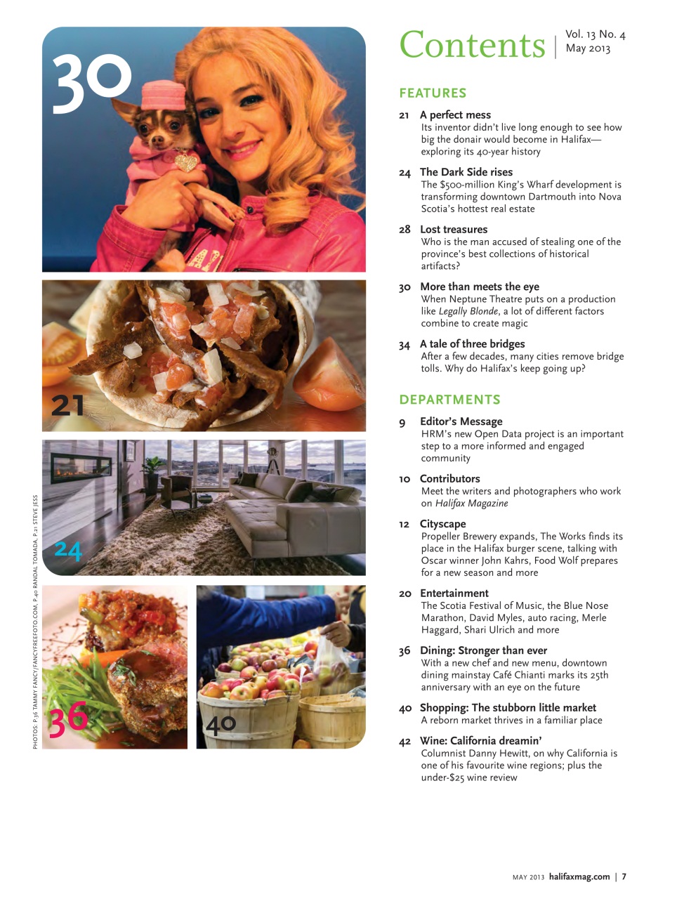 Halifax Magazine Preview Pages