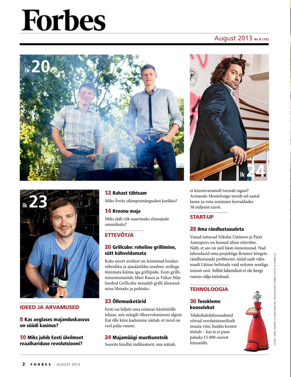 Forbes Estonia Preview Pages