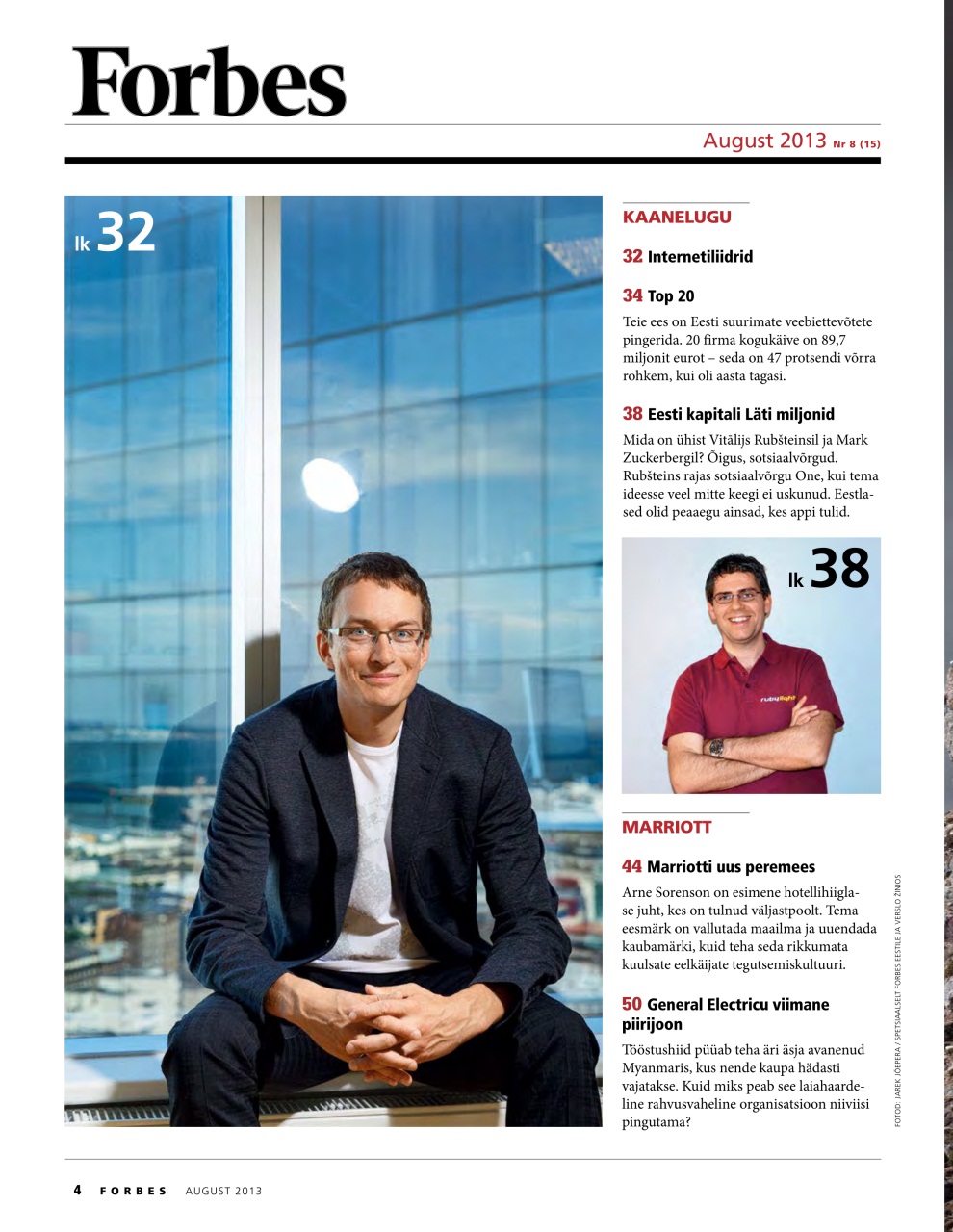 Forbes Estonia Preview Pages
