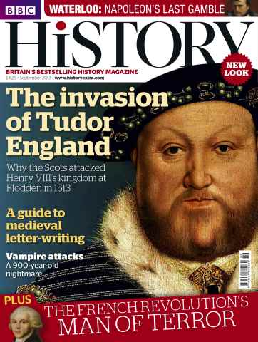History Extra Magazine issue September 2013
