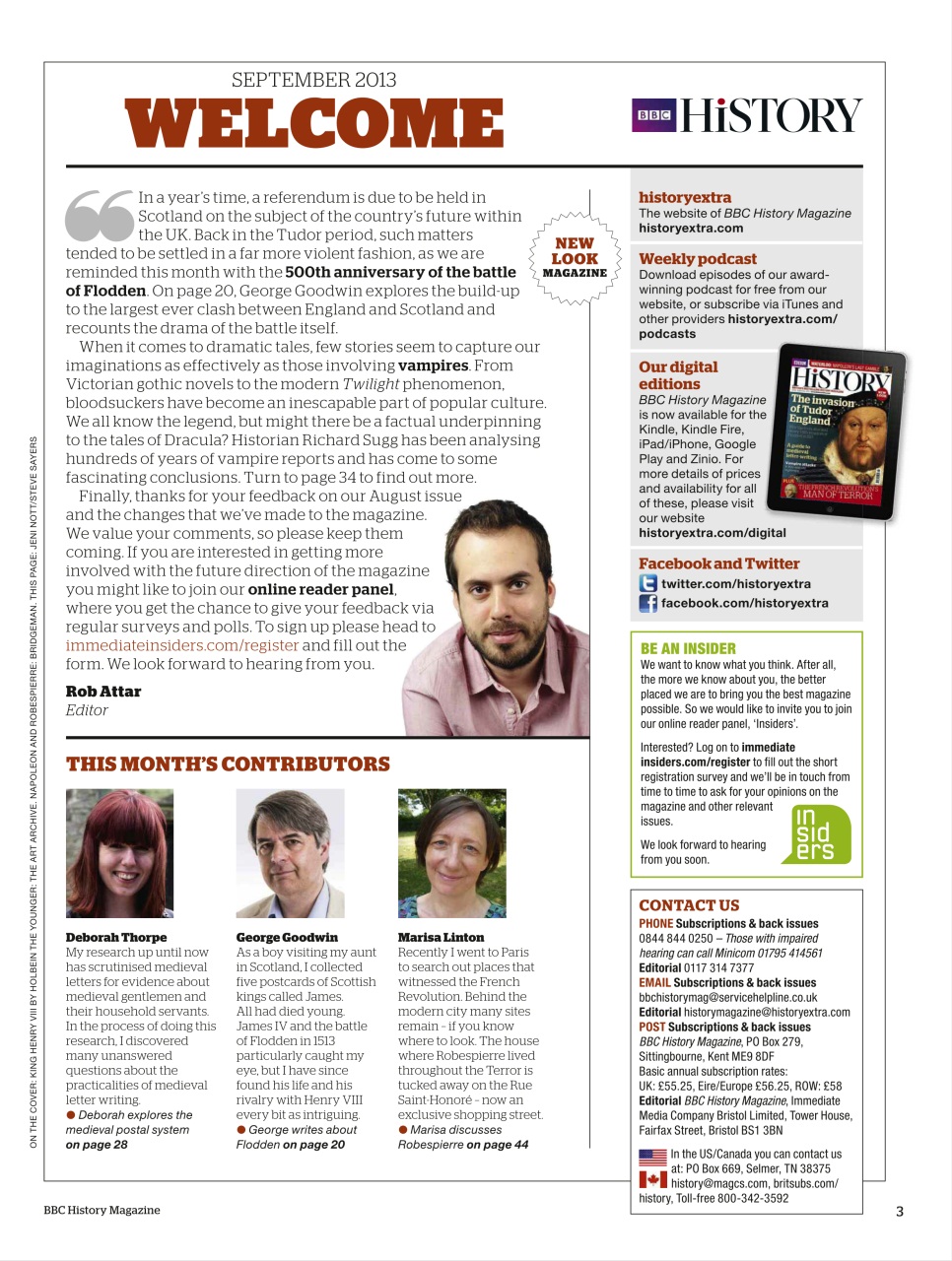 History Extra Magazine Preview Pages