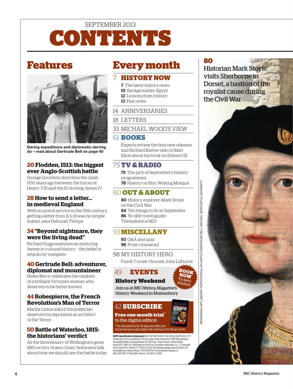 History Extra Magazine Preview Pages