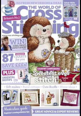 The World of Cross Stitching issue  October 2013