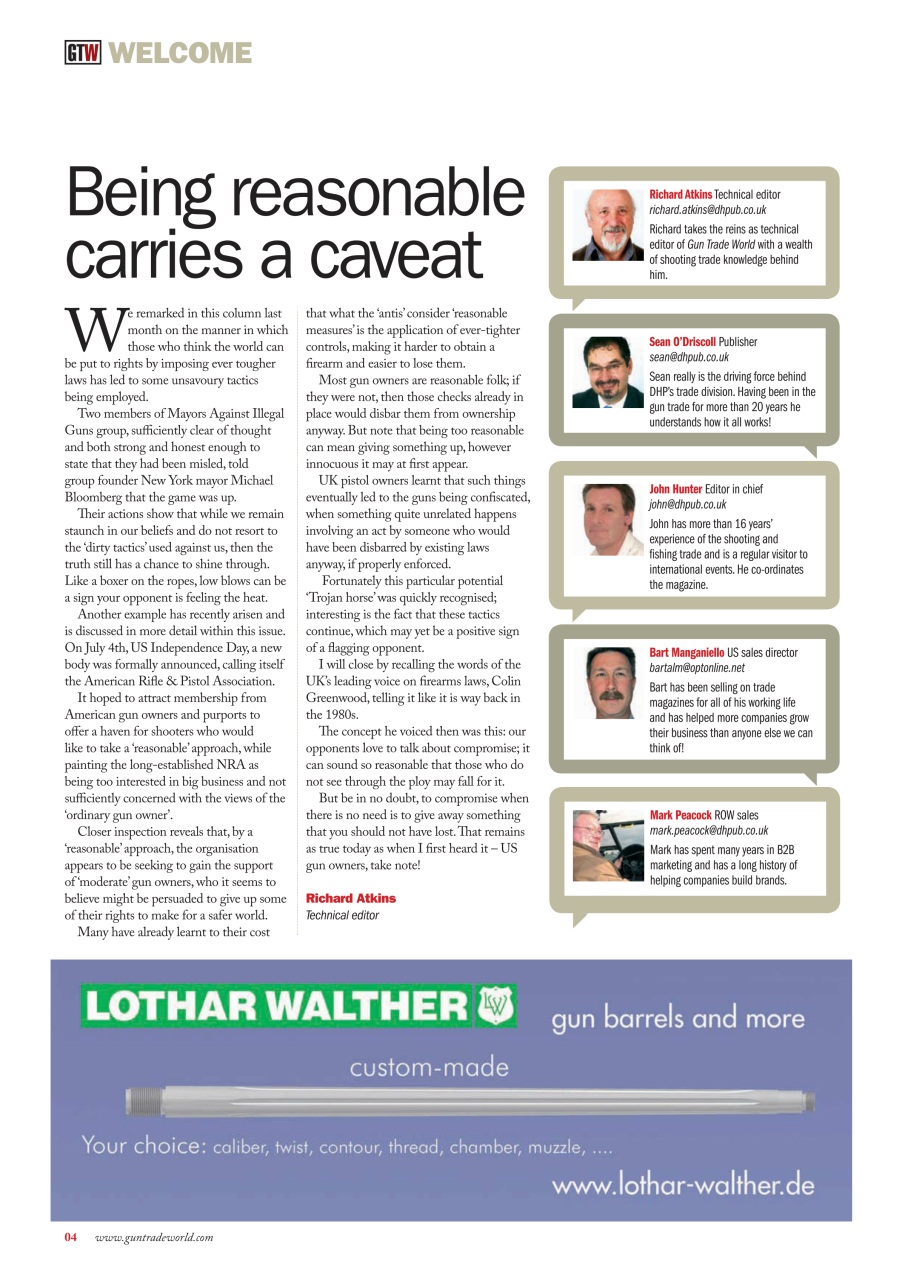 Gun Trade World Preview Pages