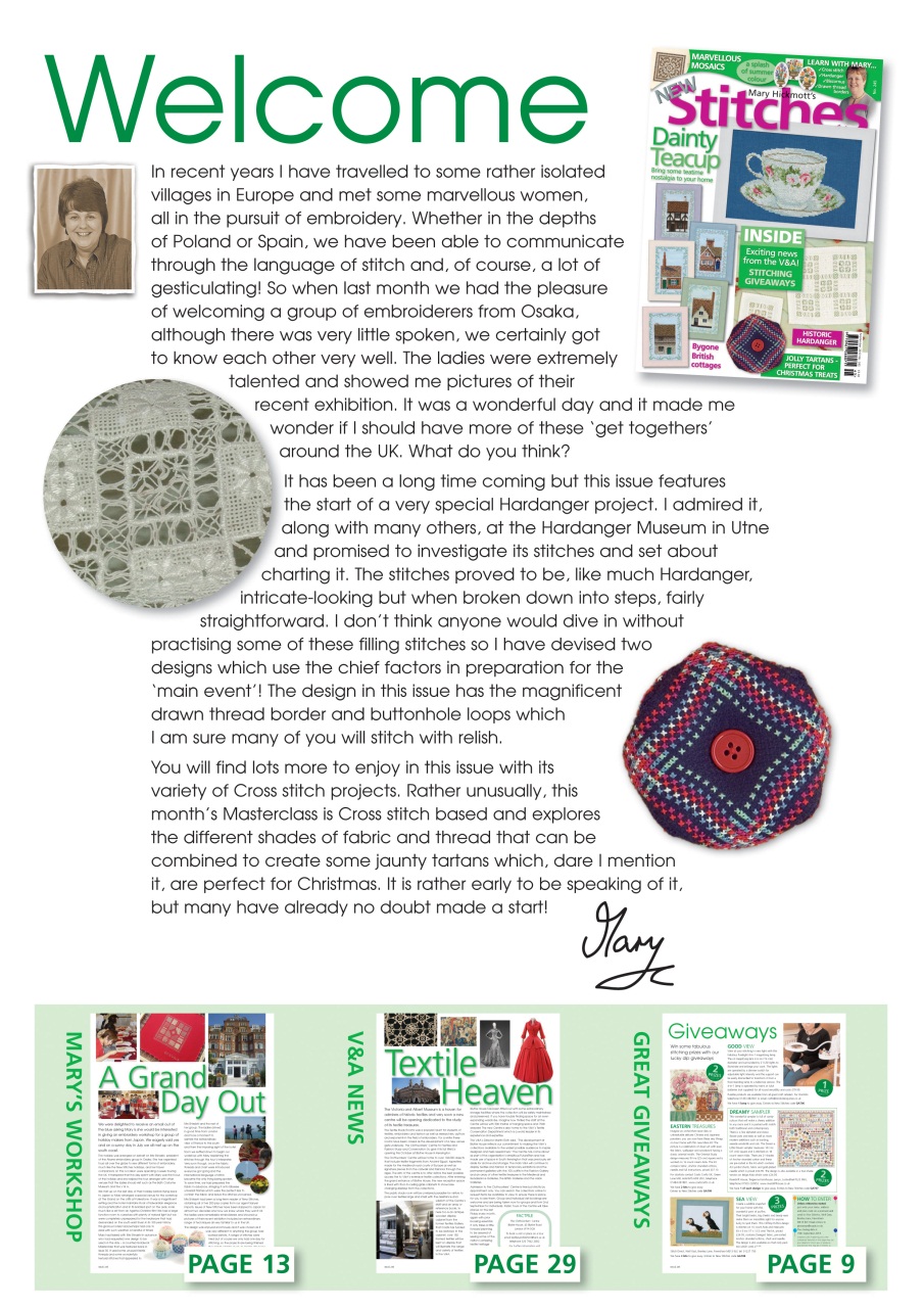 New Stitches Preview Pages