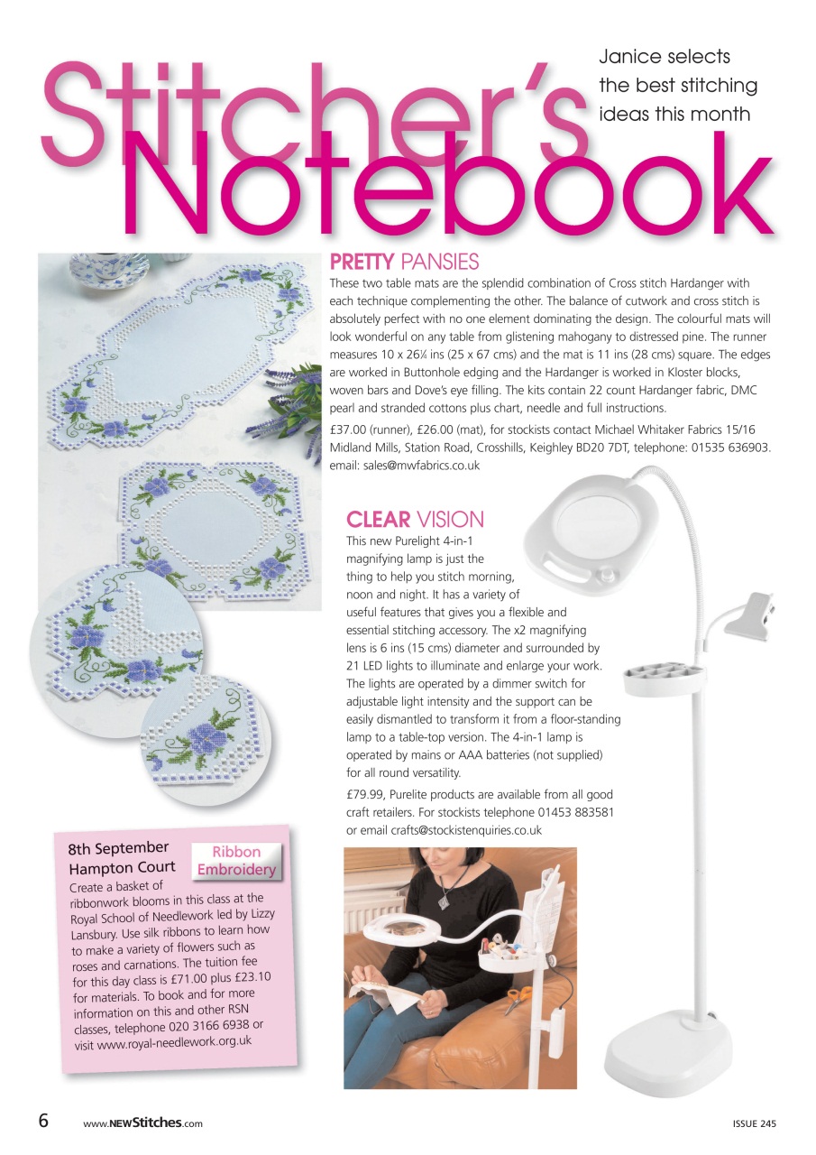 New Stitches Preview Pages