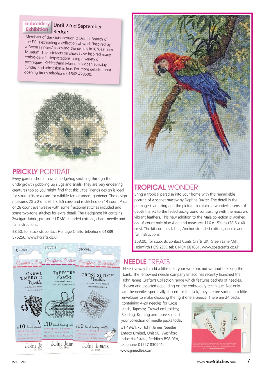 New Stitches Preview Pages