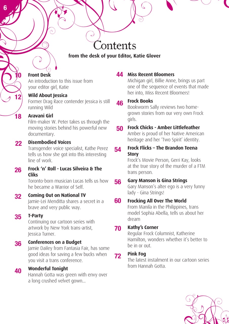 Frock Magazine Preview Pages