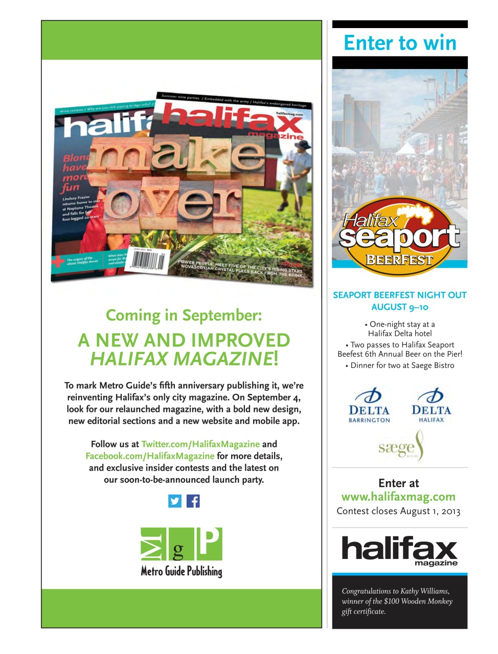 Halifax Magazine Preview Pages