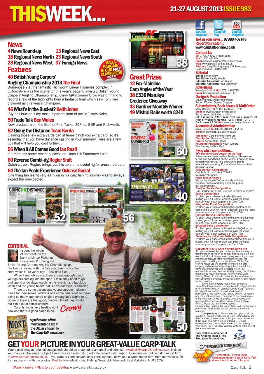 Carp-Talk Preview Pages