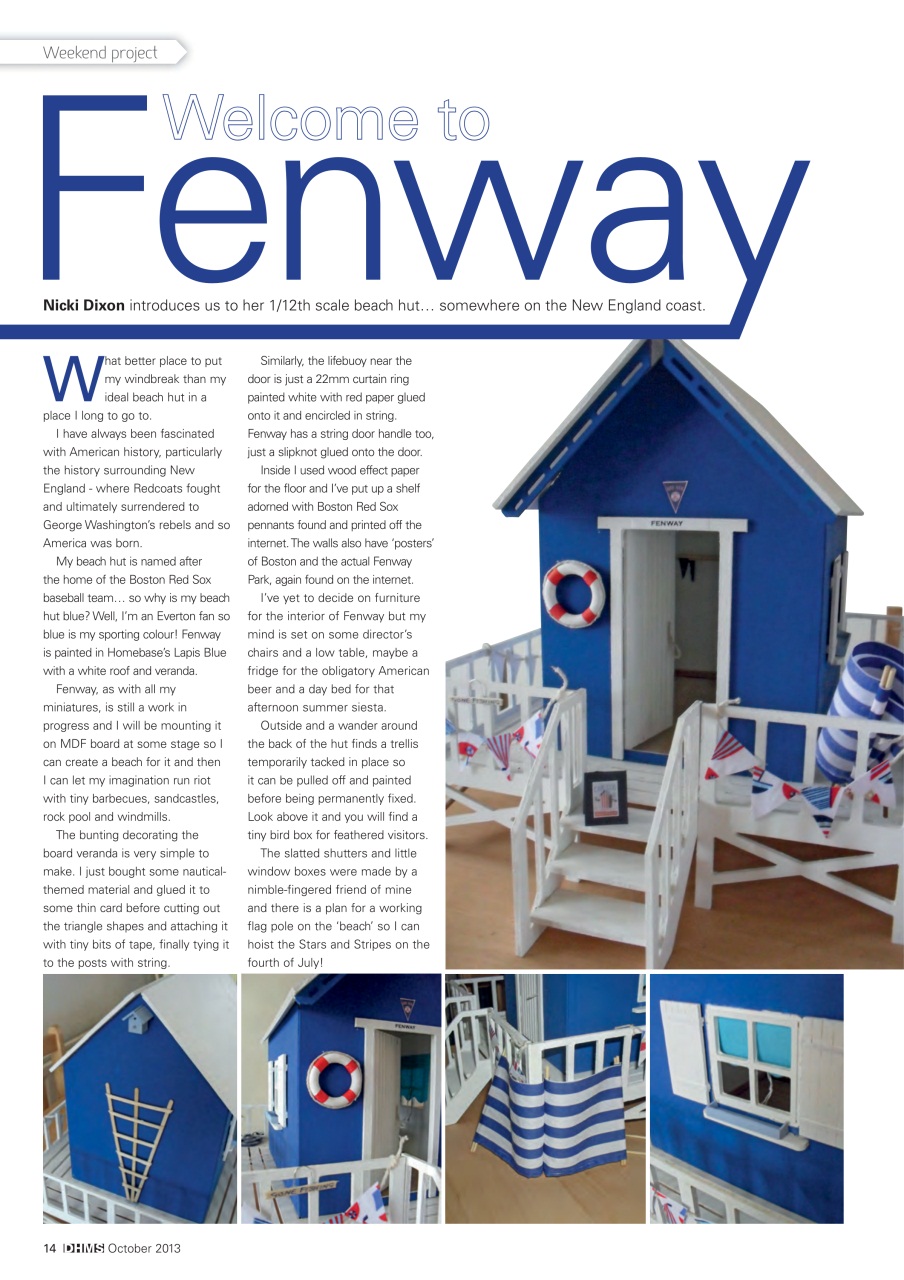 Dolls House and Miniature Scene Preview Pages