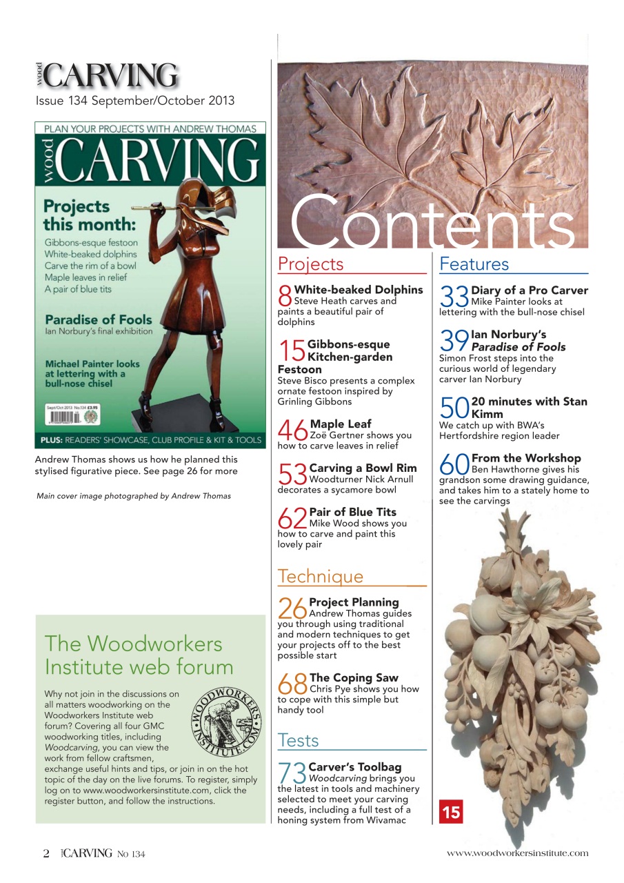 Woodcarving Preview Pages