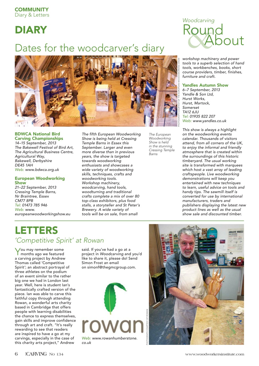 Woodcarving Preview Pages