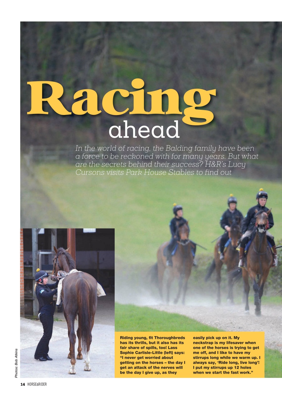 Horse&Rider Magazine - UK equestrian magazine for Horse and Rider Preview Pages