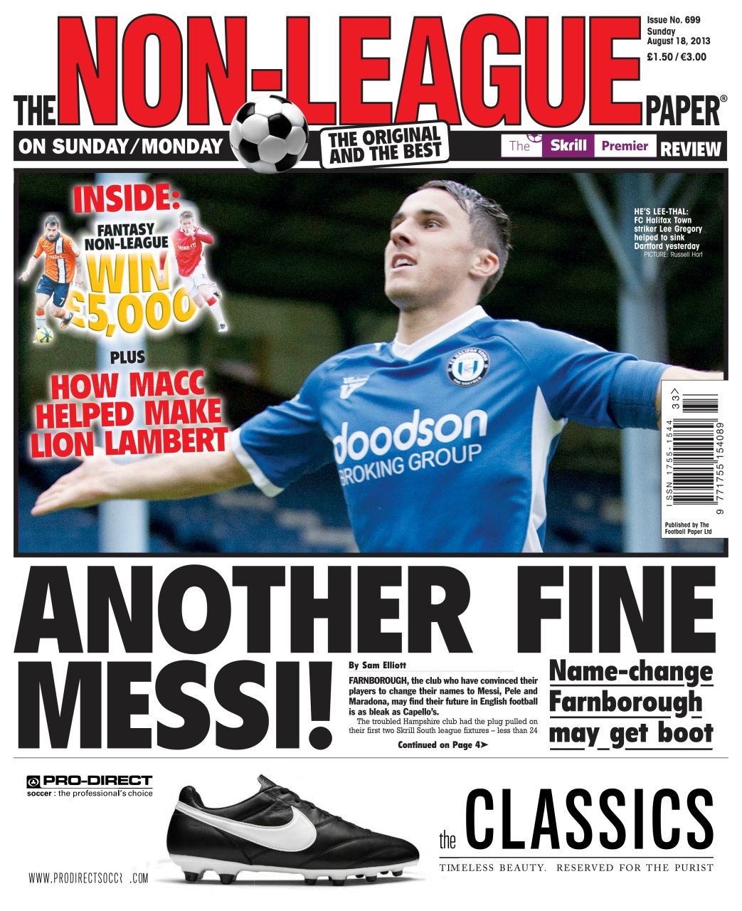The Non-League Football Paper Preview Pages