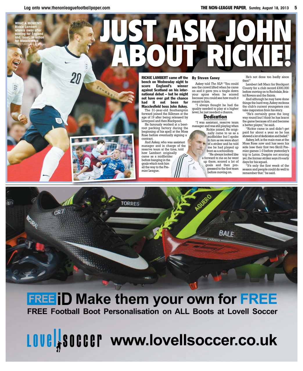 The Non-League Football Paper Preview Pages