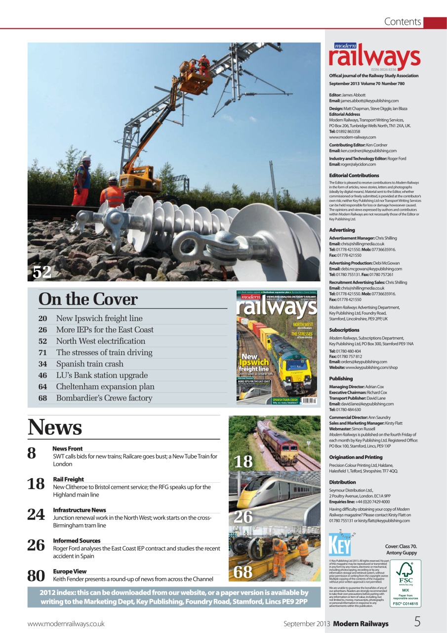 Modern Railways Preview Pages