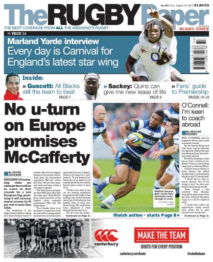 The Rugby Paper issue 