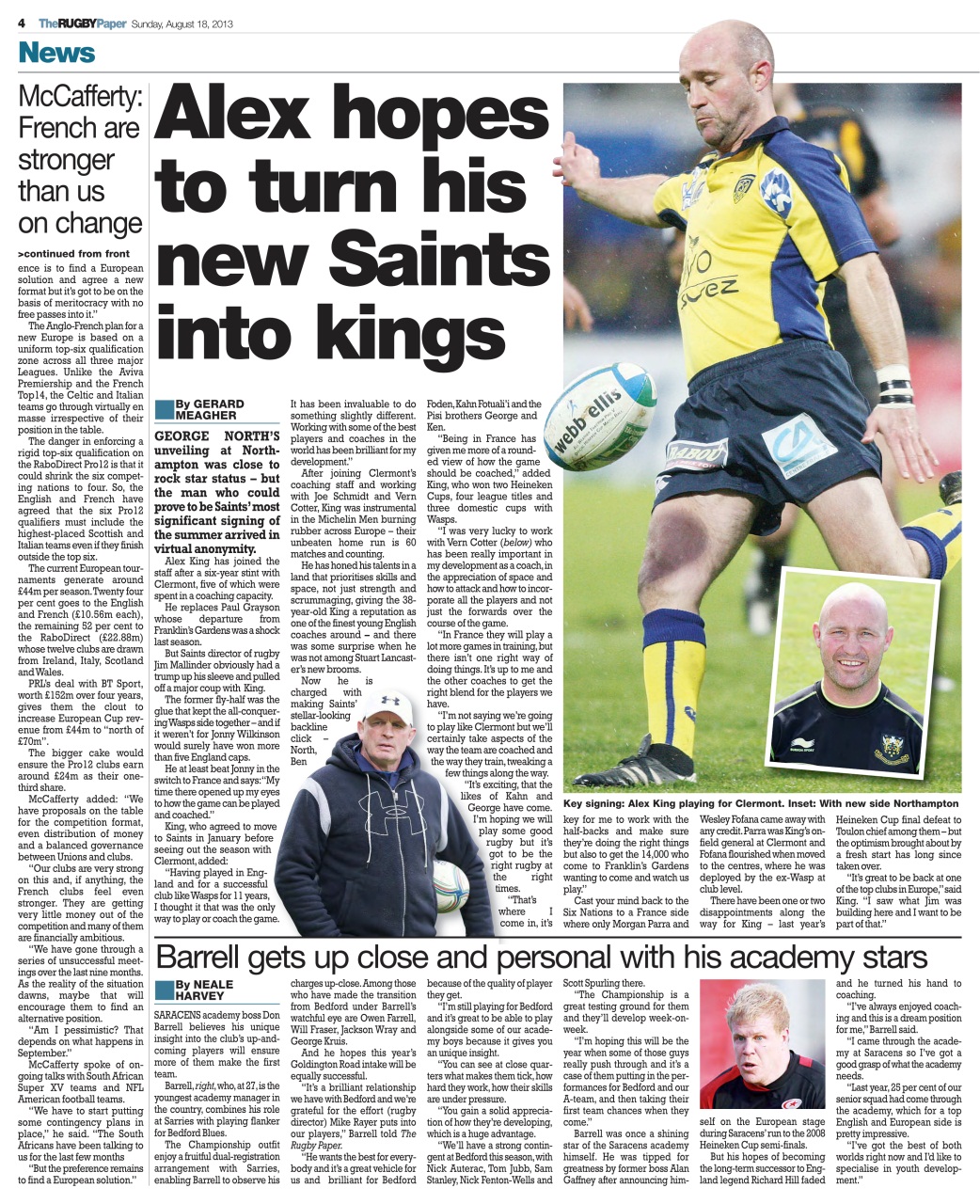 The Rugby Paper Preview Pages