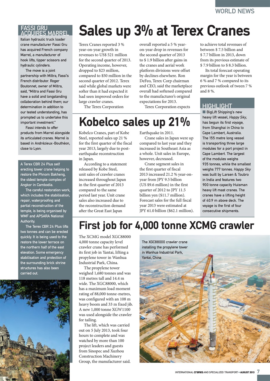 Int. Cranes and Specialized Transp Preview Pages