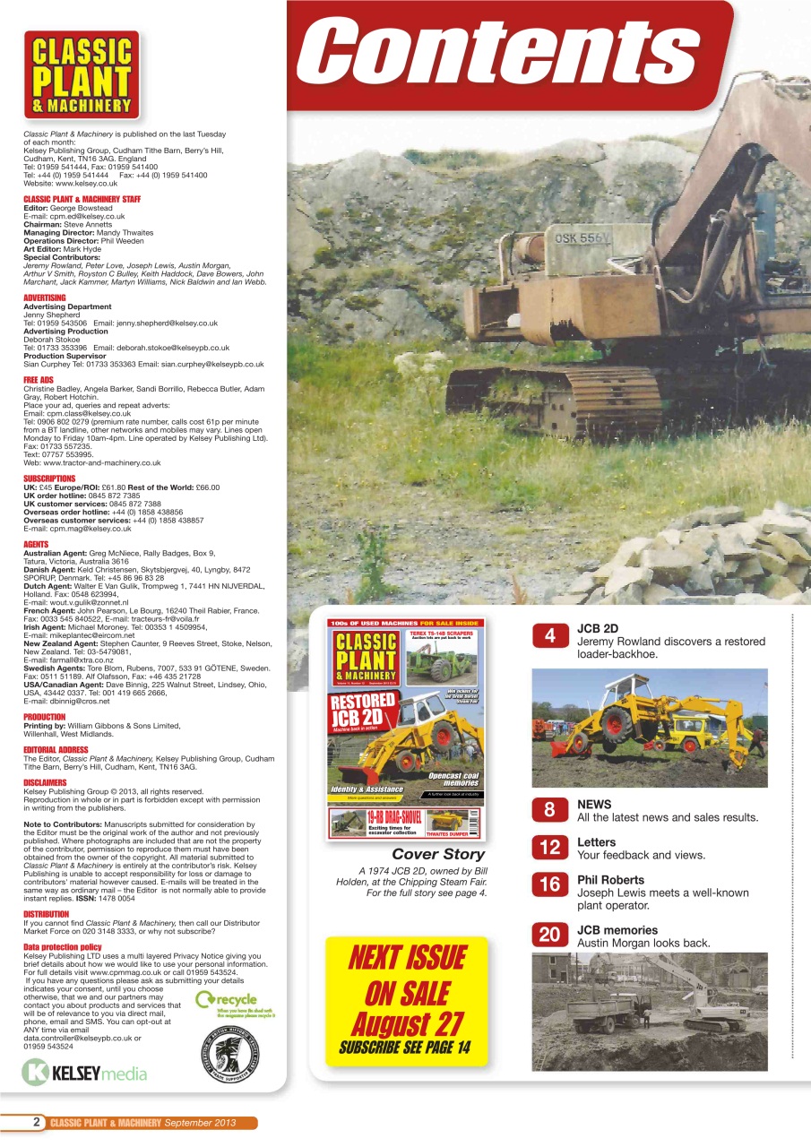 Classic Plant & Machinery Preview Pages