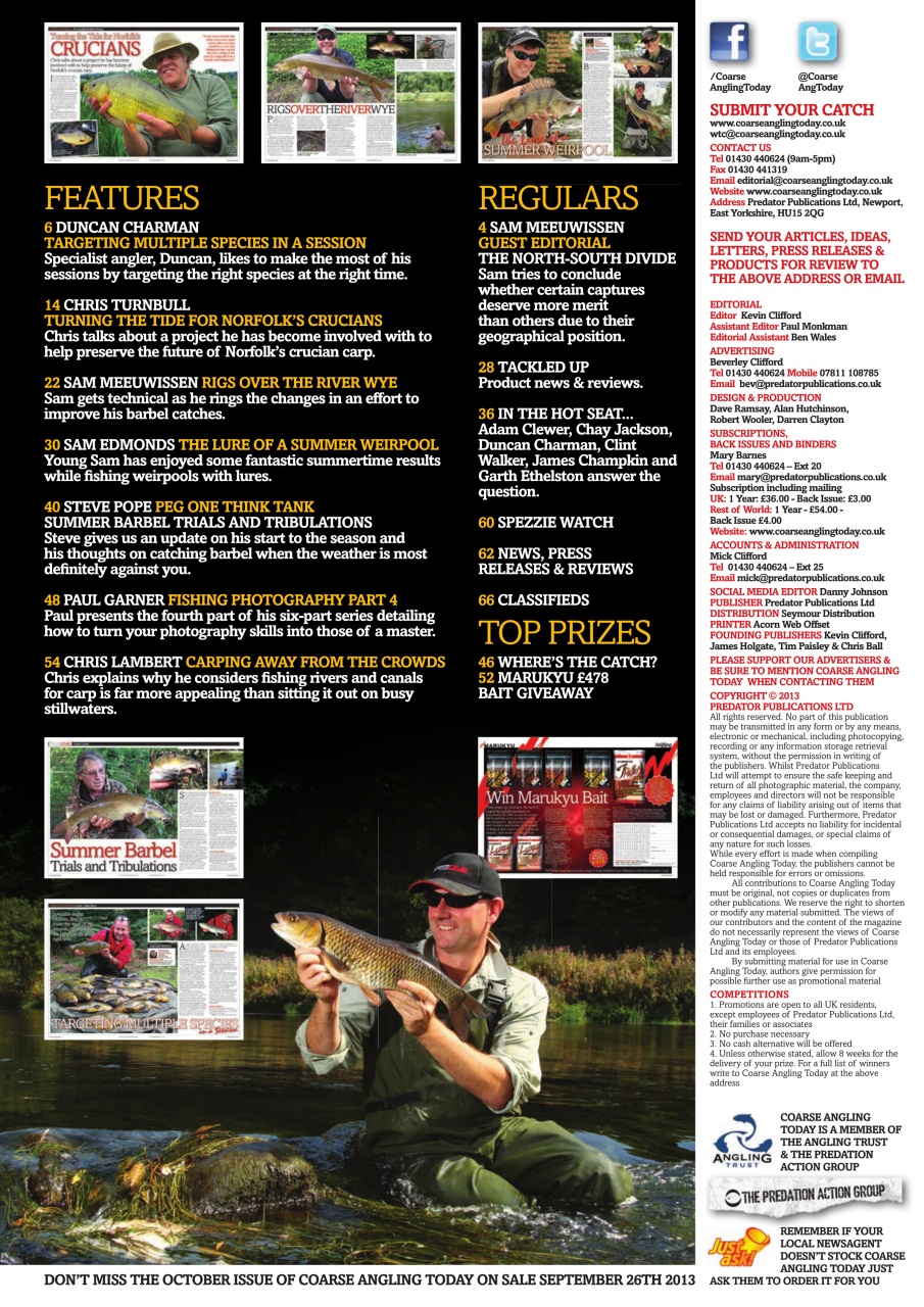 Coarse Angling Today Preview Pages