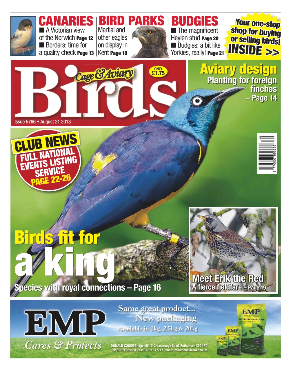 Cage & Aviary Birds Preview Pages