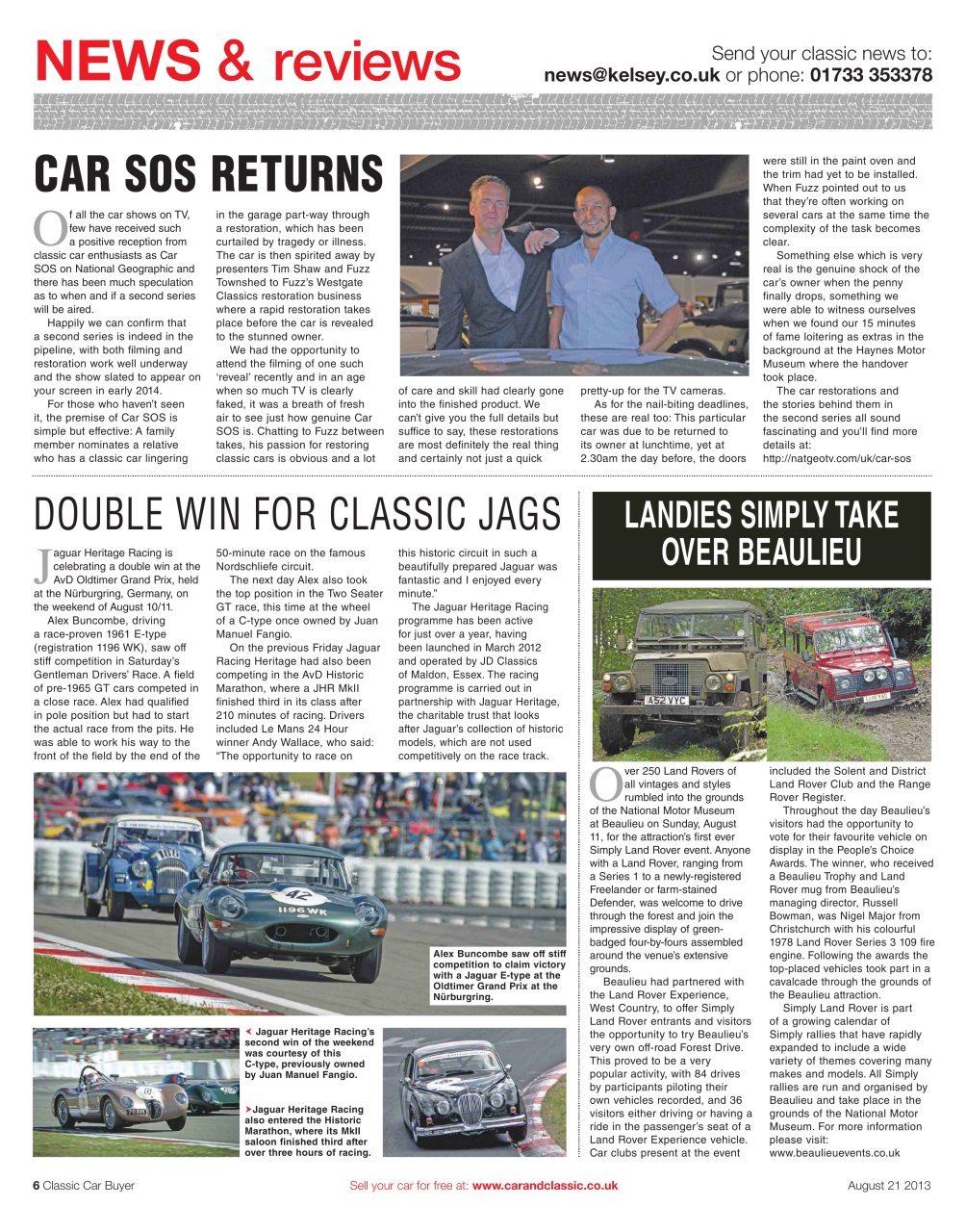 Classic Car Buyer Preview Pages